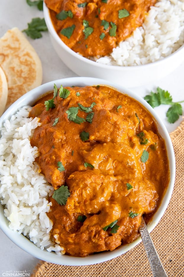 Slow Cooker Butter Chicken (Dairy Free) - Not Enough Cinnamon