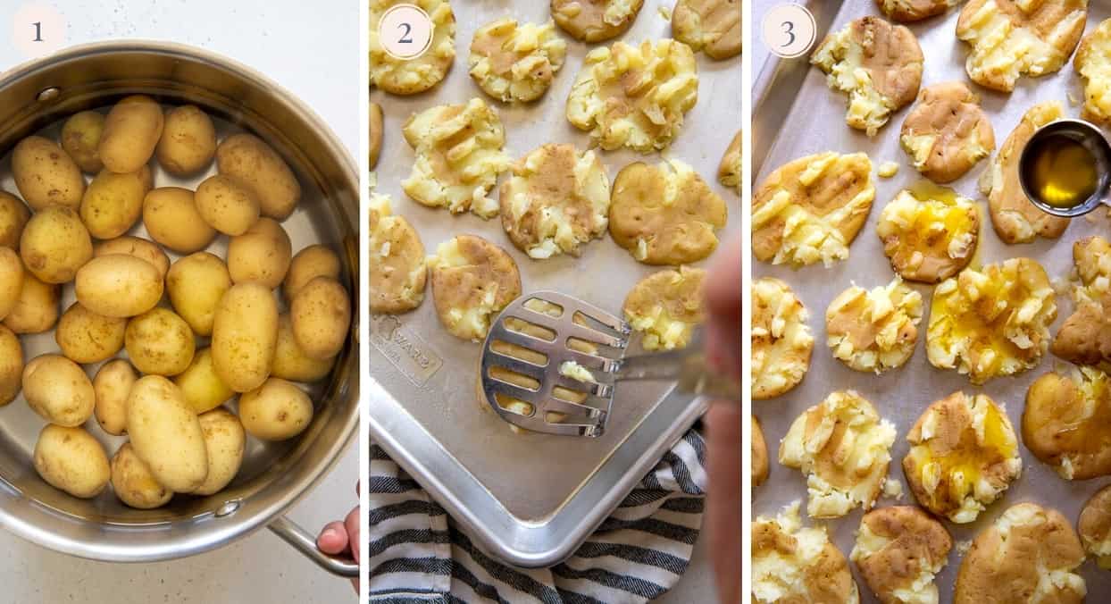 Crispy Smashed Potatoes: an ingenious way to cook potatoes