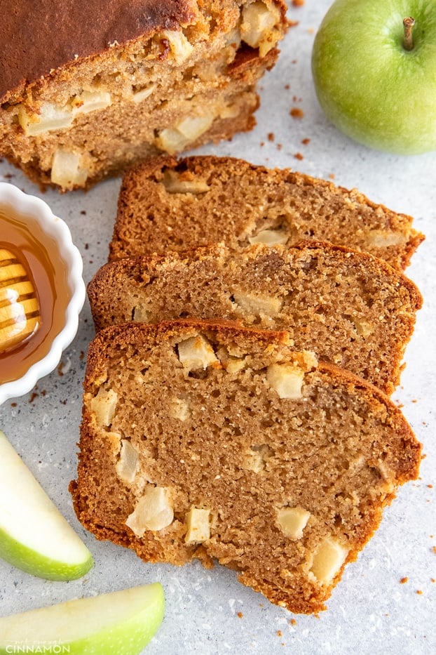 Paleo Honey Apple Bread - Gluten-free & Dairy-free