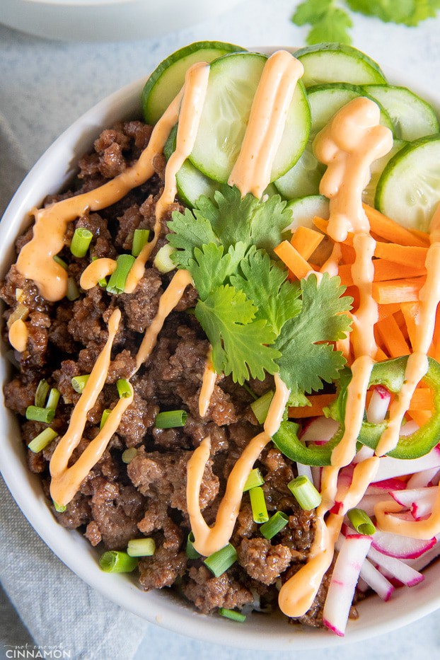 Vietnamese Banh Mi Rice Bowl Recipe ( Paleo & Whole30)